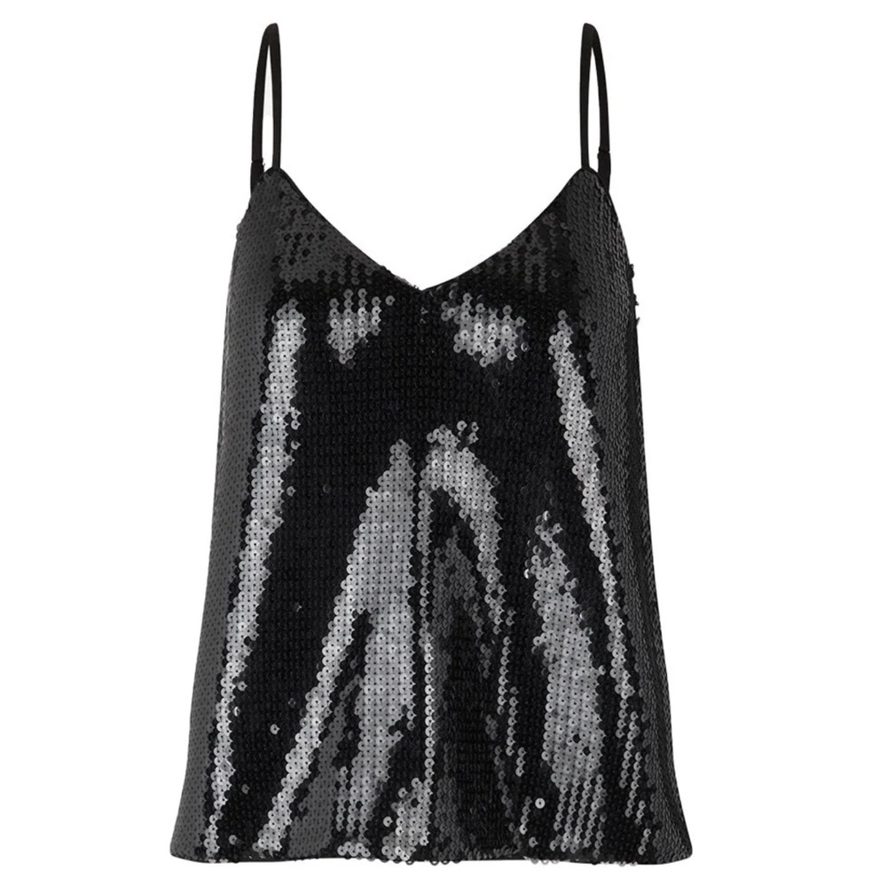 Samsoe Samsoe Sharon Strap Sequin Top